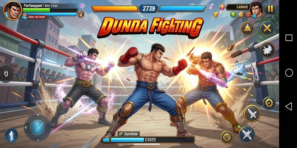 Tampilan gameplay seru di <strong>2739</strong> dengan pertarungan yang penuh aksi.