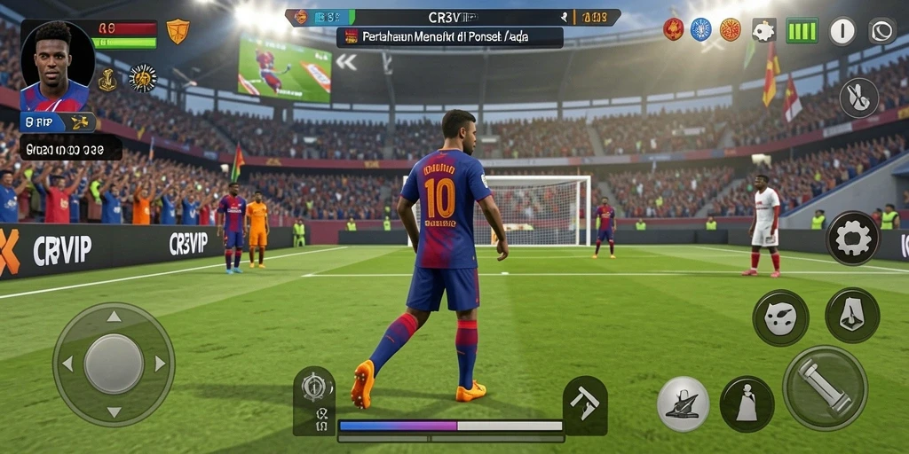 Tampilan gameplay menarik dari CR7VIP saat mempertahankan menara.
