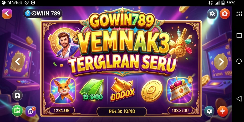 Tampilan gameplay menarik dari GOWIN789 yang siap memanjakan pemain.