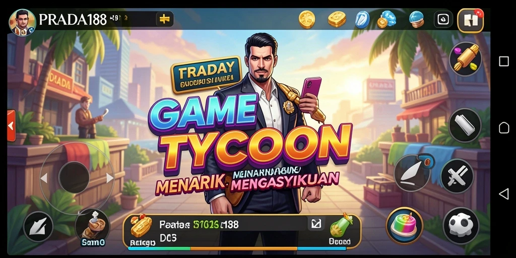 Tampilan gameplay seru dalam PRADA188 yang memikat.
